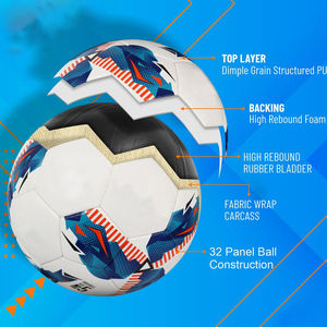 Nouveau Ballon de Football d'Entraînement en Cuir PVC Résistant aux Intempéries 2026, Haute Qualité, pour Matchs de Football en Extérieur et en Intérieur - Product Image 4