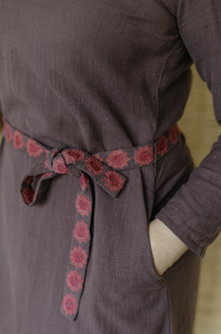 Nueva moda cuello en V color oscuro fábrica ropa al por mayor verano bohemio manga larga mujeres Casual Digital impreso Mini vestido - Product Image 2