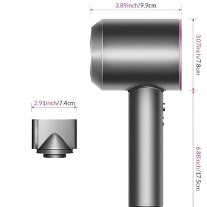 Secador de Pelo Iónico Profesional, Motor sin Escobillas de Alta Velocidad, Tecnología de Iones Negativos, Control Inteligente de Temperatura, Funcionamiento Silencioso - Product Image 6