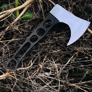 Cabeza de hacha hecha a mano de acero de Damasco y acero al carbono con mango de madera, nuevo diseño de grado industrial de alta calidad - Product Image 5