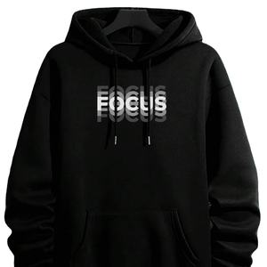 Sudaderas con capucha para hombre con estampado de letras y cordón con cremallera completa para hombre, 100% algodón, peso pesado, calidad térmica de lujo para hombre - Product Image 1