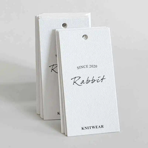 Etiquetas colgantes para ropa de marca privada, personalizables, lavables y duraderas, las más vendidas, precio al por mayor - Product Image 3