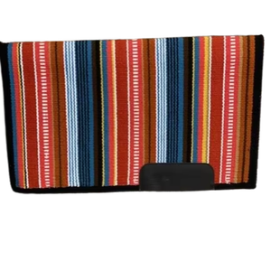 Personalización OEM de altos estándares de exportación para marcas ecuestres, fabricación a granel de mantas de sillín occidentales de lana - Product Image 1