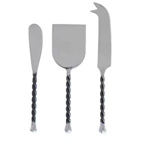 Mango de madera hecho a mano de calidad superior con esparcidor de queso y mantequilla de acero inoxidable de grado alimenticio para hotel y boda - Product Image 6