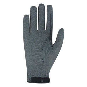 Gants d'équitation en cuir véritable antidérapants avec design OEM personnalisé, fermeture à cordon, doigts entiers, pour sports d'hiver et équitation en extérieur - Product Image 6