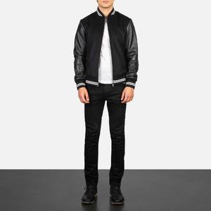 Chaqueta de cuero Premium para hombre 2025, prendas de vestir exteriores de cuero genuino personalizadas, ropa de calle estilo motorista OEM, venta al por mayor - Product Image 4