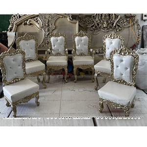Ceremonia de matrimonio hindú Mandap Sillas Fabricante Elegante Boda de madera Mandap Sillas Set Maharaja Mandap Sillas Boda Reino Unido - Product Image 1