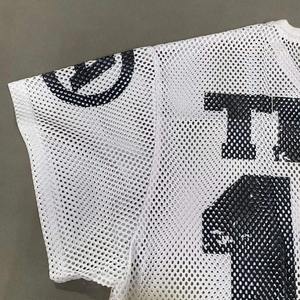 Camiseta de Fútbol Americano Personalizada de Alta Calidad, Manga Corta, Estampada, Antibacteriana, 100% Poliéster, para Hombre - Product Image 4