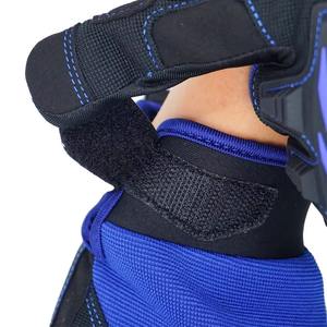 Guantes de protección mecánica de seguridad TPR de cuero sintético de impacto de petróleo y Gas de alta calidad, guantes antideslizantes TPR para combatir incendios - Product Image 5