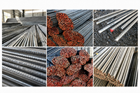 Barres d'acier TMT HRB400 10mm 12mm 16mm pour la construction, qualité supérieure, vente en gros directe d'usine, découpe OEM
