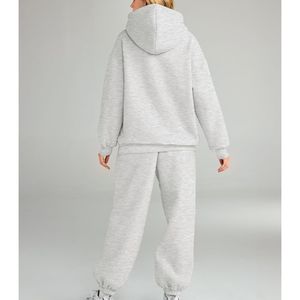 Survêtement décontracté surdimensionné pour femmes Ensembles de survêtements pour femmes Survêtement deux pièces Training Wear Jogging Wear logo personnalisé - Product Image 2