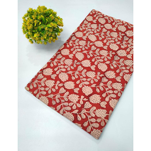 100% algodón puro indio Natural hecho a mano bloque de mano tela impresa hermosa tela de algodón ecológica para telas de confección de vestidos - Product Image 4