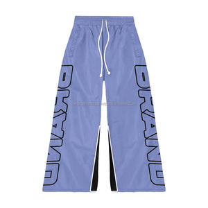 Ensemble de survêtement coupe-vent premium 130 GSM Tissu polyester tissé durable Style multi-panneaux Impression de logo personnalisée - Product Image 4