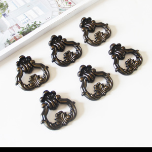 Poignée de tirage en forme de larme classique en alliage de zinc pour meubles de chambre à coucher commode placard armoire cuisine salle de bain utilisation - Product Image 3