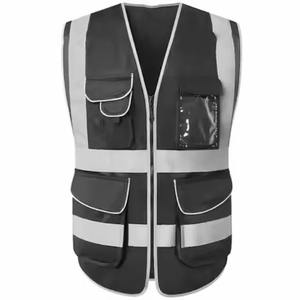 Chaleco Utilitario Transpirable con Múltiples Bolsillos para Hombre, Otoño, Tela de Poliéster Resistente para Trabajos de Mantenimiento en Fábricas y Jardinería - Product Image 3