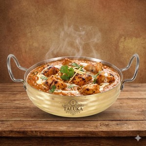 Kadai de Latón de Fabricación India con Asa para Hogar, Restaurante, Hotel, Kadai de Latón Indio de Lujo - Product Image 3