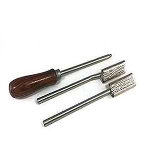 Escofina de flotador dental ajustable en ángulo recto doble instrumentos de caballo veterinario - Product Image 6