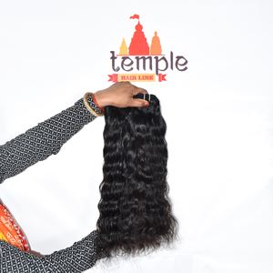 Wholesale 100% Unprocessed Cuticle Aligned Deep Wave Brazilian Extensions Raw Human Chemically Processed None Cheap <b>Braiding</b> - Product Image 2