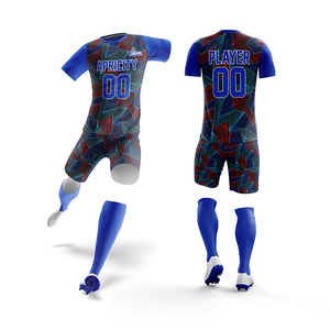 Kits de football personnalisables de haute qualité Maillots d'équipe haute visibilité personnalisés Commandes en gros pour uniformes de football - Product Image 1