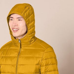 Chaqueta acolchada personalizada al por mayor para hombre, prendas de vestir exteriores de invierno con aislamiento impermeables y ligeras OEM a la moda 2025 - Product Image 3