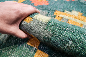 Bellamente diseñado redondo último estilo verde rojo rosa yute alfombra y alfombra Material al aire libre de alta calidad para Home Hotel buen precio - Product Image 3