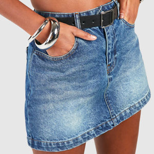 Falda vaquera de tendencia superior para mujer, ropa activa hecha a medida, cómoda y transpirable, el mejor estilo para la temporada de otoño, gran oferta - Product Image 5