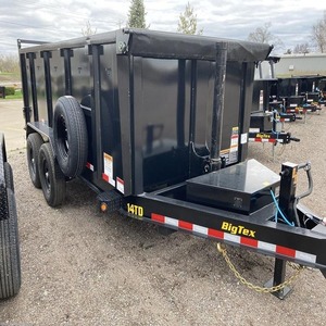 New Design Wholesale <b>Farm</b> 5x10 Hydraulic Dump <b>Trailer</b> Gear Motor Core Components Heavy Load Capacity for Agricultural Transport - Product Image 4