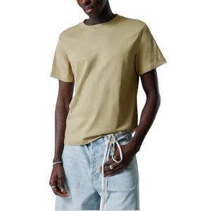 Camisetas transpirables de gran tamaño personalizadas de algodón puro 100% para hombres, camisetas deportivas de alta calidad con diseño sólido, patrón en blanco - Product Image 1