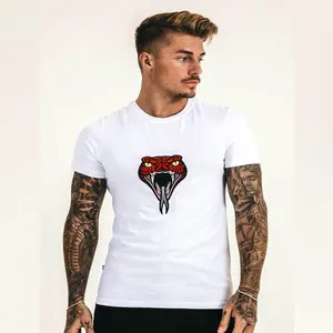 T-shirt en coton unisexe de couleur unie T-shirt vierge personnalisé de meilleure qualité pour hommes Motif imprimé-Vente en gros - Product Image 1