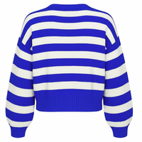 Zeta Phi Beta ZPB Femme 100% Acrylique Cardigan Pull Décontracté Imprimé Tricoté Style Avant Logo