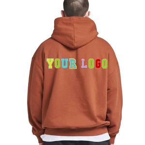 เสื้อฮู้ดปักแขนยาวผ้าฝ้าย100% น้ำหนักเบาสำหรับผู้ชายสำหรับฤดูหนาว - Product Image 2