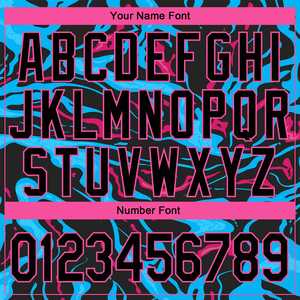 Vente chaude bleu clair 3D motif Unique nom d'équipe personnalisé sport pull sweat à capuche pour adultes et jeunes - Product Image 3