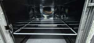 เตาไม้ Dorello สุดหรูพร้อมประตูกระจกเตาอบ, เครื่องวัดอุณหภูมิ, มือจับไม้ - Product Image 6