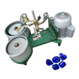 Pulidora de ángulo de disco doble, rectificadora y pulidora de piedras preciosas, máquina de facetado, motor central, rectificadora de superficie de piedras preciosas - Product Image 4