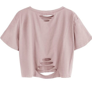 Fabricant OEM – Nouveauté 2026 : Haut court unisexe à manches courtes pour le yoga, la gym et la course – Tenue d'été personnalisée et mignonne - Product Image 2