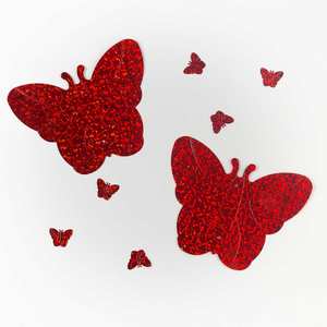 Lentejuelas Forma Especial Agujeros De Dos Caras Color Holográfico, Selanusa - Product Image 1