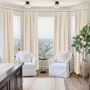 ผู้ผลิตขายส่งผ้าม่านทึบแสงสำหรับห้องนั่งเล่น ผ้าม่านหน้าต่างสำหรับห้องนอน ผ้าฝ้าย 100% คุณภาพสูง ผู้ผลิตแบบ OEM - Product Image 5