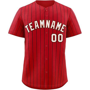 2025 nouveau personnalisé séchage rapide prix usine personnalisable Logo vêtements de sport jeunesse sublimé bouton vers le bas 100% polyester maillot de Baseball - Product Image 6