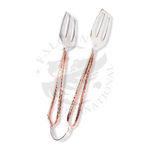 ที่คีบน้ำแข็งสแตนเลสสตีลทำมือคุณภาพสูงแบบขายส่ง - อเนกประสงค์ เป็นมิตรกับสิ่งแวดล้อม สำหรับใช้ในบ้านและเชิงพาณิชย์ - Product Image 3