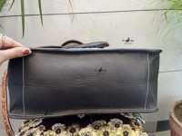 Nouvel Arrivage Sac Fourre-tout en Véritable Cuir de Vache, Sac à Main Élégant en Cuir avec Poils, Sacs Sculptés à la Main pour Femmes, Multi-usages