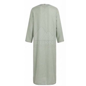 Premium <b>Moroccan</b> Jubba for Men Casual Elegant Traditional Muslim Clothing Cotton Lightweight Breathable Spring Comfortable Fit - Product Image 6