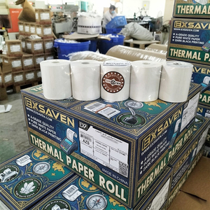 Rouleau de papier thermique durable pour l'impression de reçus et de billets dans les secteurs de la vente au détail et des services - Product Image 2