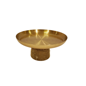 ที่วางเค้กชุบเงินแบบพรีเมี่ยมสไตล์ทันสมัยการออกแบบด้วยค้อนของตกแต่งโต๊ะทำจากโลหะอลูมิเนียมหรูหรากระเป๋า OPP สำหรับปาร์ตี้ - Product Image 6