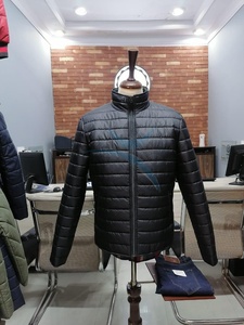 ORCAFITS Top Trending Puffer Jacket <b>Zipper</b> Closure Windproof Casual Winter <b>Coat</b> Regular Fit Polyester Material Left Sleeve Logo - Product Image 3