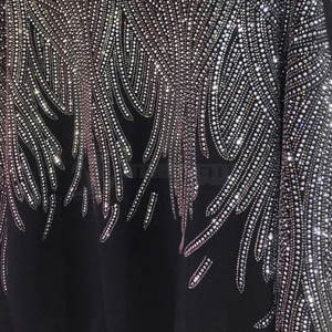 Sudadera de Hombre con Pedrería, Estilo Urbano de Lujo, Manga Larga, Tela Suave, para Fiestas y Uso Diario - Product Image 5