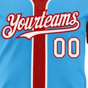 Men's Unique Design Light <b>Weight</b> Sports Wear Hot <b>Sale</b> Baseball Jersey with Custom Logo/Color Breathable Feature Wholesale Rate - Product Image 6