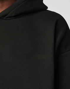 OEM liso en blanco térmico de gran tamaño Drop Shoulder Custom Logo Hoodie unisex cómodo gimnasio desgaste holgado ropa deportiva sudaderas con capucha - Product Image 2
