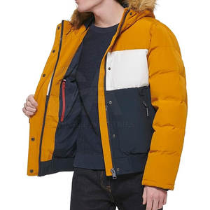 Veste d'hiver épaisse à capuche en fausse fourrure pour homme, veste à capuche en fausse fourrure pour homme, veste de travail isolée pour l'extérieur - Product Image 6