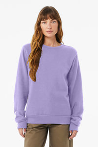 Bella Canvas Sweat Blanc Sans Capuche Unisexe Ras Du Cou Sweat Uni (380 GSM) - Product Image 6