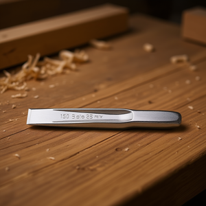 Cinceles Planos Acanalados Cromados para Trabajos de Carpintería y Tallado - Product Image 3